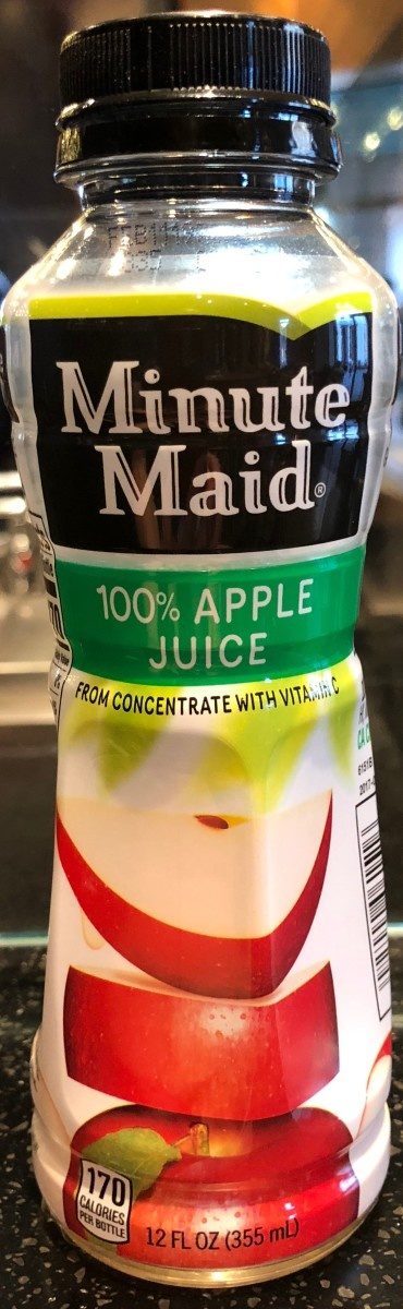 100 Apple Juice Minute Maid