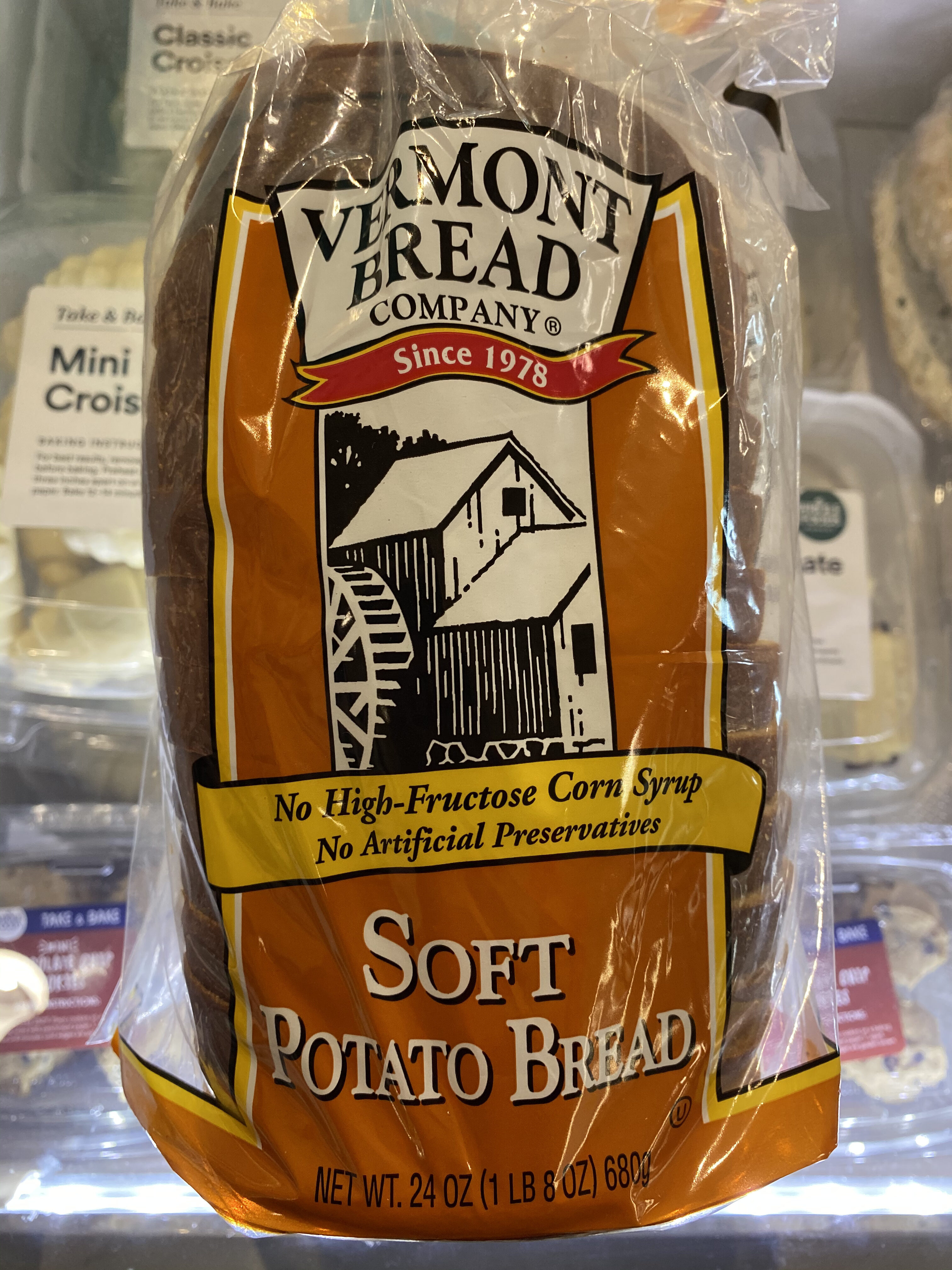Soft Potato Bread Vermont Bread Company 24 Oz,White Asparagus Pantone