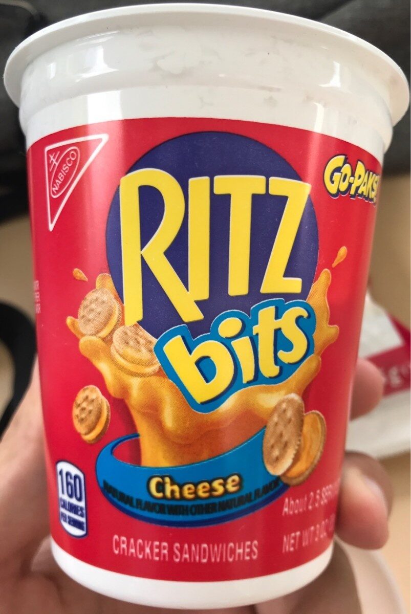 Nabisco ritz lunchbox cracker go paks 1x3 oz