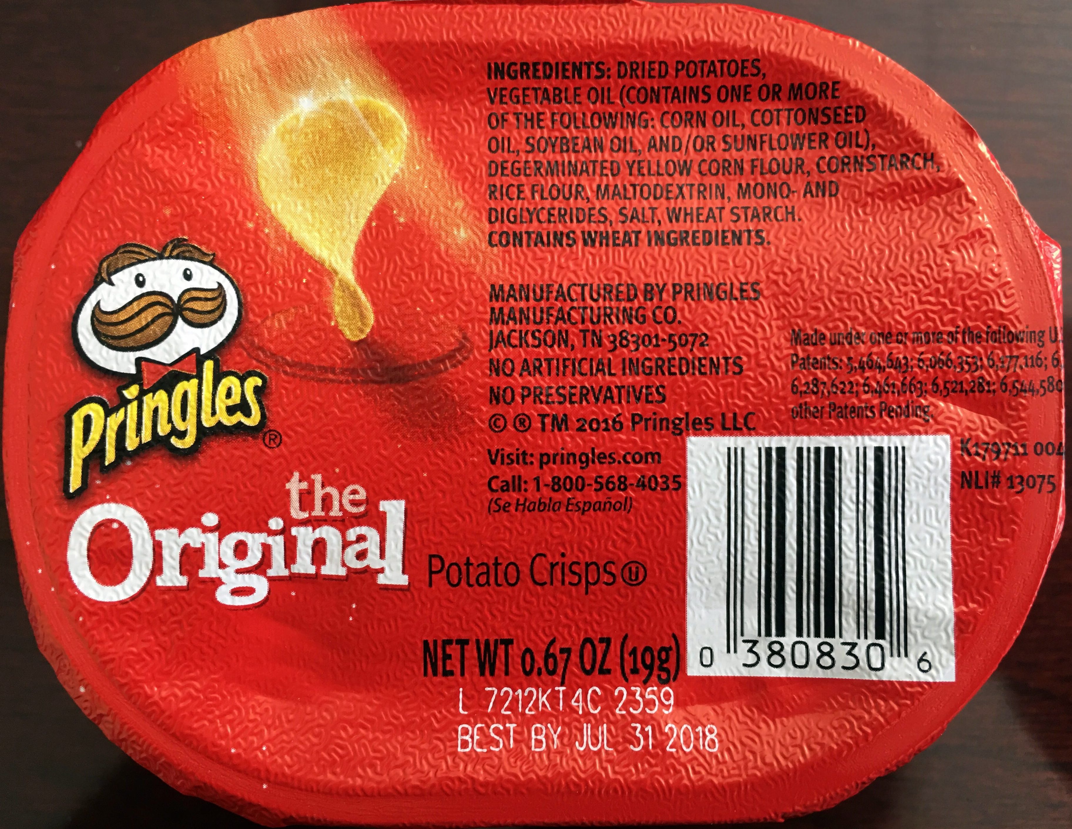 the Original - Pringles - 0.67oz (19g)