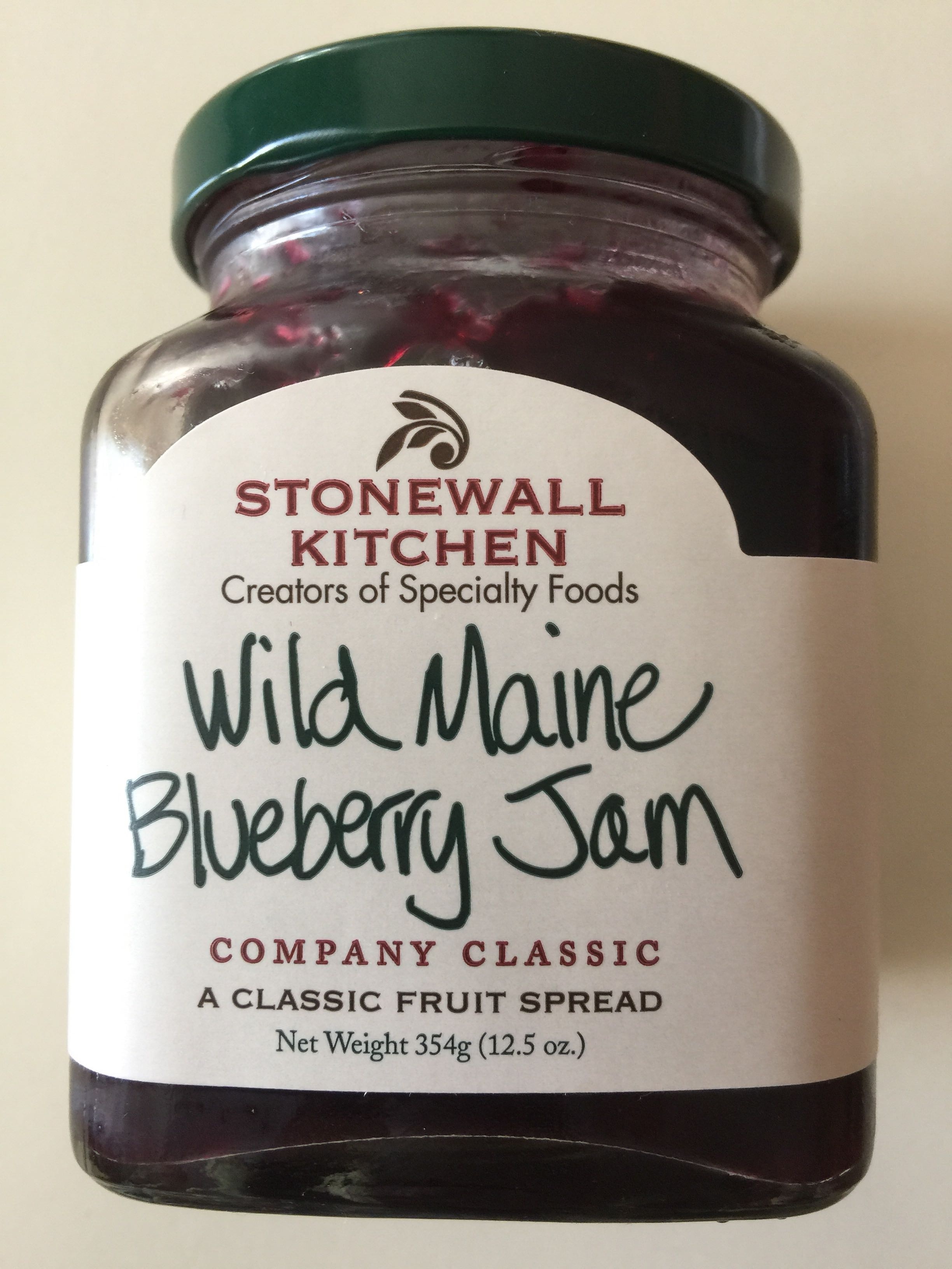 Wild Maine Blueberry Jam StoneWall Kitchen 125 Oz