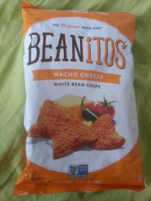 Calories in Beanitos Beanitos Inc Nacho nation white bean chips nacho nation