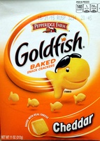 Goldfish Backed Snack Crackers Cheddar - Product - en