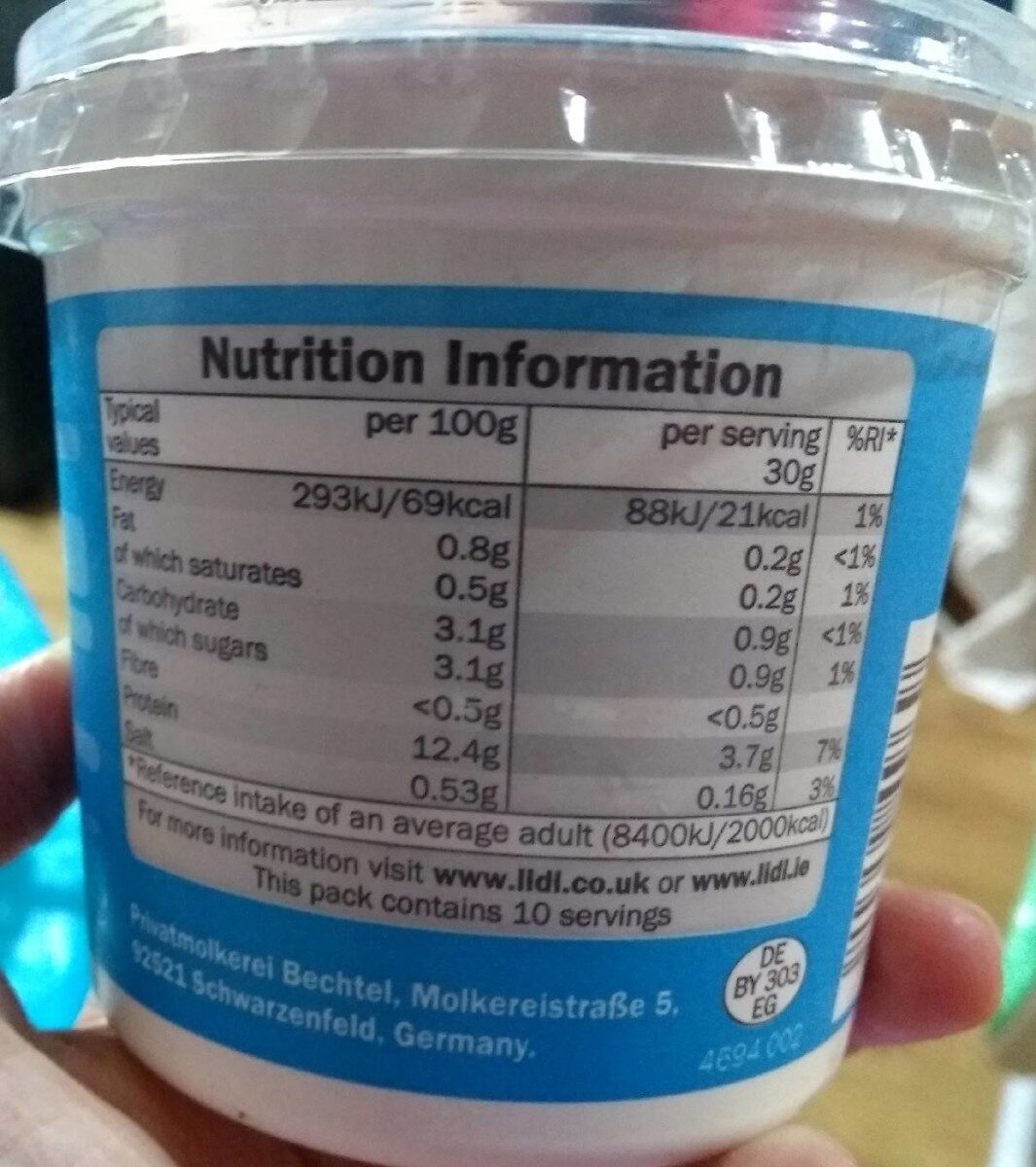 Low Fat Cottage Cheese Lidl