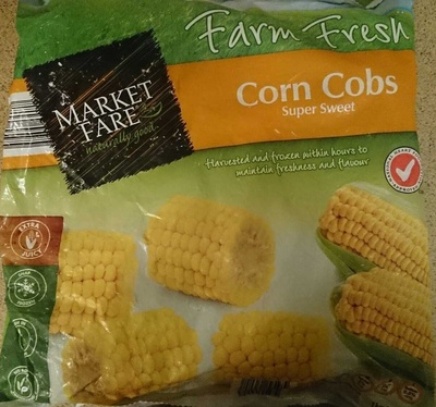 Calories in Market Fare Aldi Corn Cobs Super Sweet