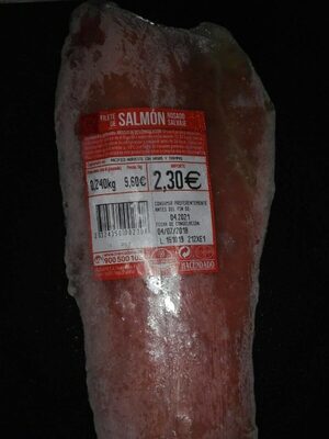 Filete de Salmon rosado salvaje
