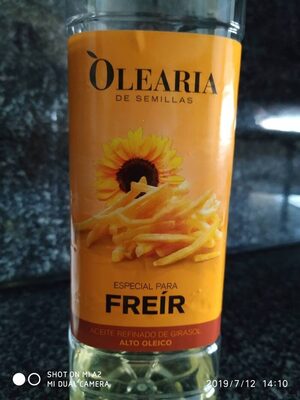 Aceite refinado de girasol ÓLEARIA - PARA FREÍR