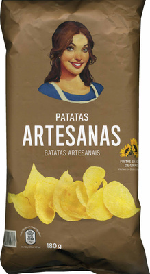 Patatas fritas lisas Artesanas