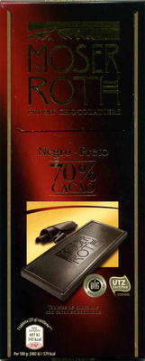Chocolate negro 85% cacao