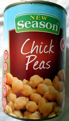 Calories in New Season Aldi Chick Peas