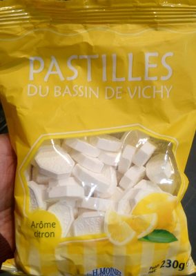 calorie Pastilles du bassin de Vichy arôme citron