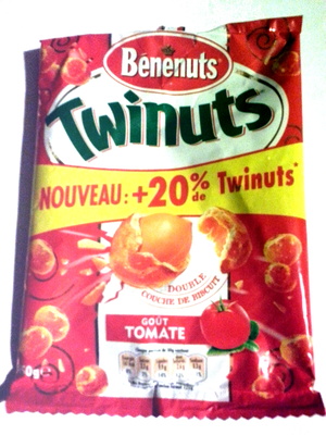 calorie Twinuts goût tomate