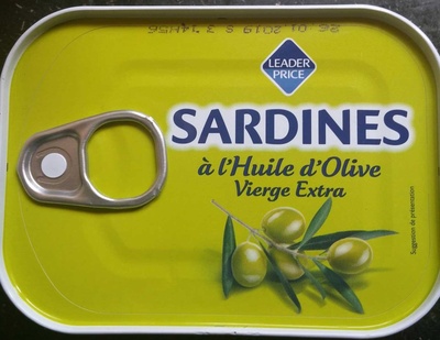 calorie Sardines à l'huile d'olive vierge extra
