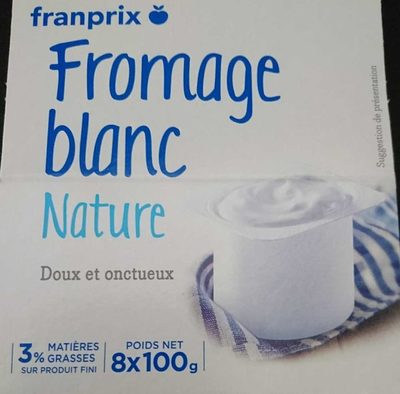 calorie Fromage blanc nature
