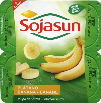 Postre de soja "Sojasun" Plátano