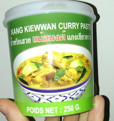 calorie Pâte de Curry Kang Kiewan
