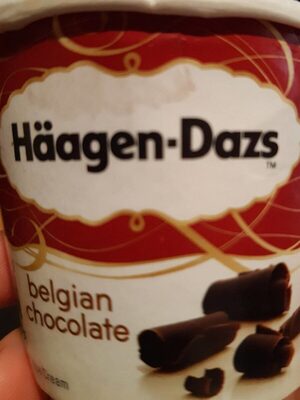 Ice cream belgian chocolate
