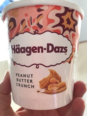 Peanut butter crunch helado de mantequilla de cacahuete tarrina