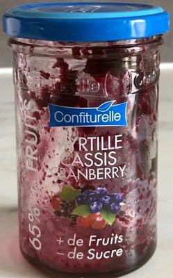 calorie Myrtille Cassis Cranberry
