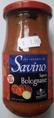 calorie Sauce bolognaise