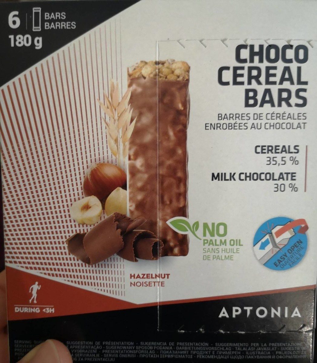 aptonia cereal bar chocolate