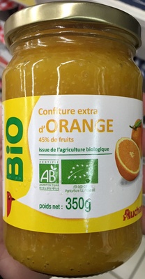 calorie Confiture extra d'Orange bio