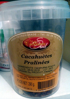 calorie Cacahuètes Pralinées