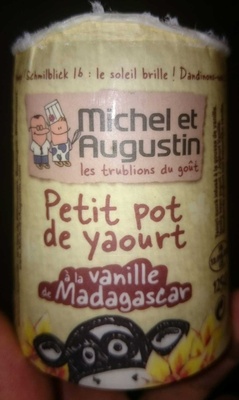 calorie Petit pot de yaourt à la vanille de Magagascar
