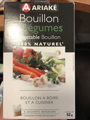 calorie Bouillon de Légumes Naturel