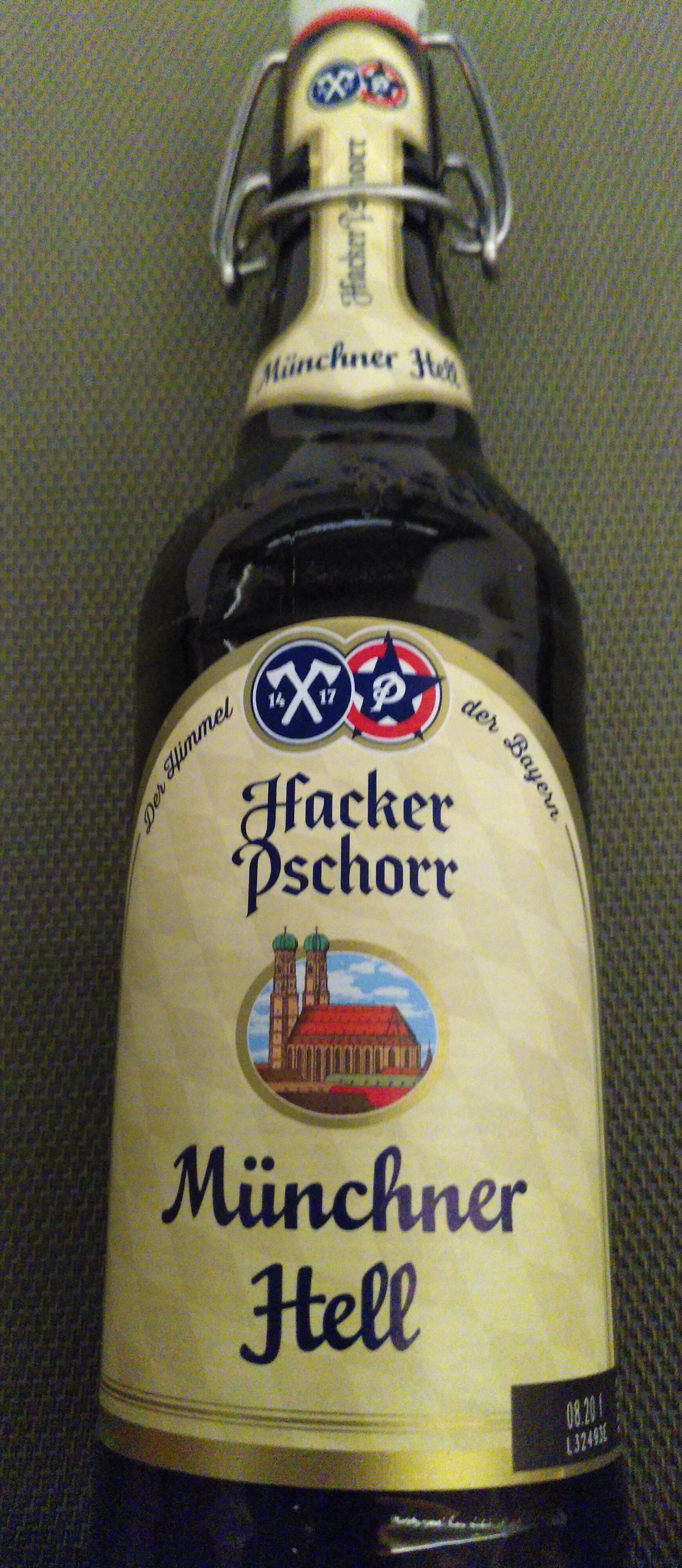 Hacker Pschorr Munchner Hell 0 5l