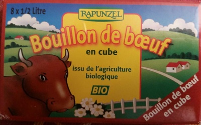calorie Bouillon de buf en cube issu de l'agriculture biologique