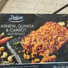 Cashew, quinoa & carrot nut roast