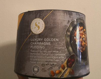 Calories in Specially Selected Luxury Golden Champagne Pudding