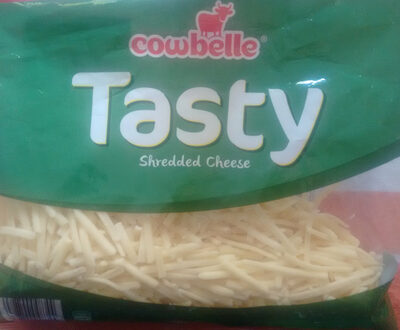 Calories in Cowbelle Aldi Tasty shredded cheese