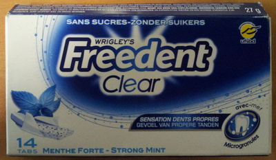 calorie Freedent Clear