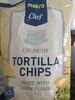Crunchy tortilla chips