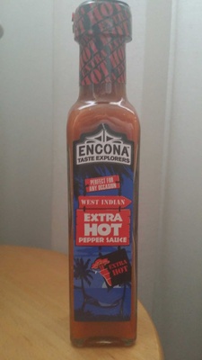 calorie West Indian Extra Hot Pepper Sauce