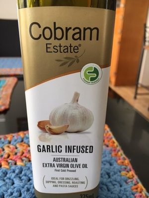 Calories in Cobram Estate Garlic Infused Australian Extra virgin Olive Oil