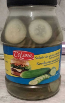 calorie Salade de concombre
