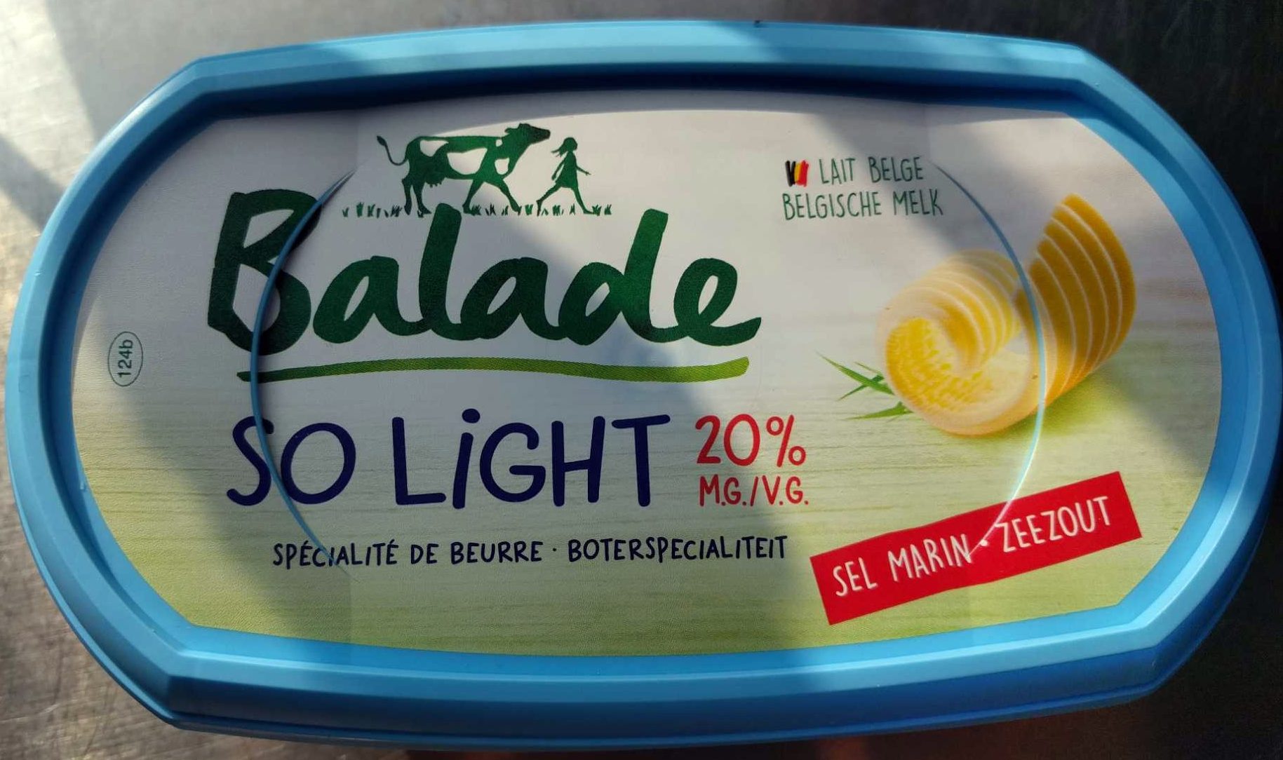 Balade Light Butter - Balade So Light 250 G.