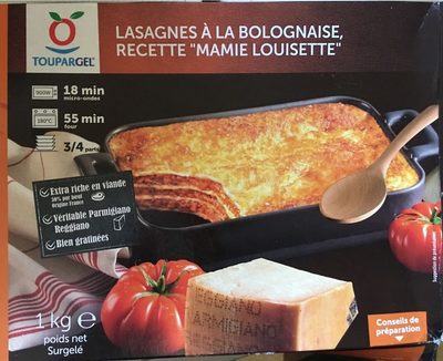 calorie Lasagnes à la bolognaise