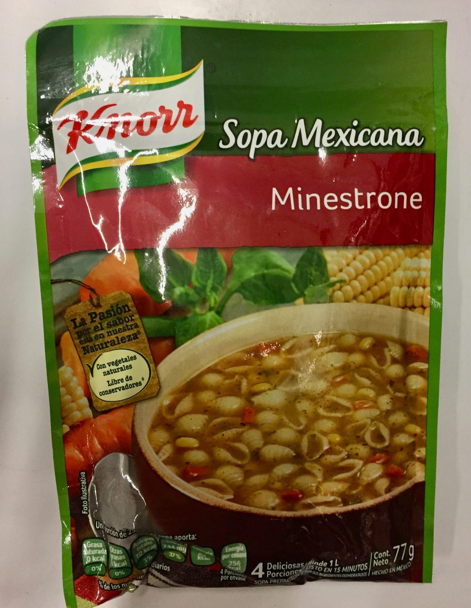 sopa Mexicana - knorr - 77 g