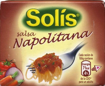 Salsa napolitana "Solís"