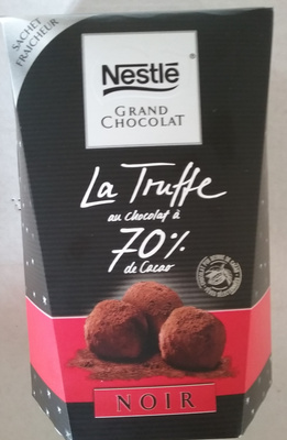 calorie La Truffe au chocolat à 70% Cacao