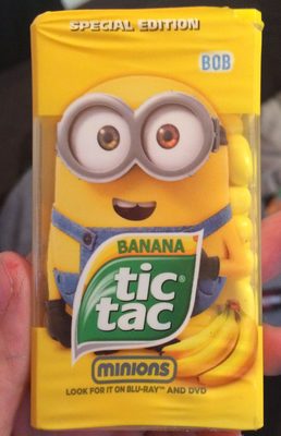 calorie Tic Tac Banana Minions