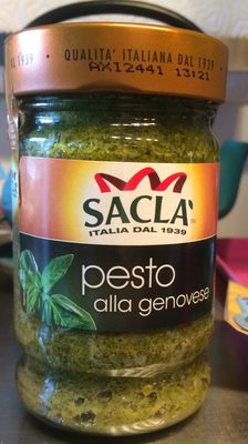 371 calories in Sacla Sauce pesto alla genovese (100g)
