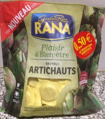 calorie Ravioli artichauts