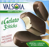Polos de soja recubiertos con chocolate "Valsoia" Pack de 6