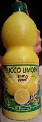 calorie Jus de citron succo limone