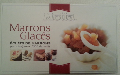 calorie Marrons glacés